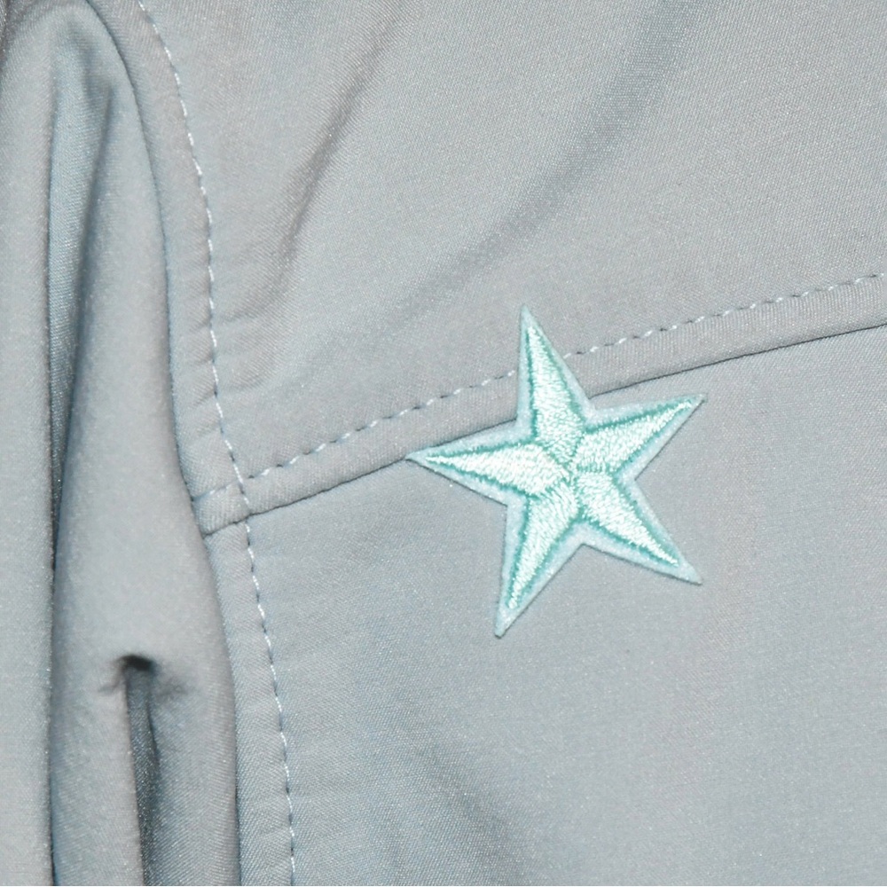 North Face Fleece Jacket Ice Blue View 5